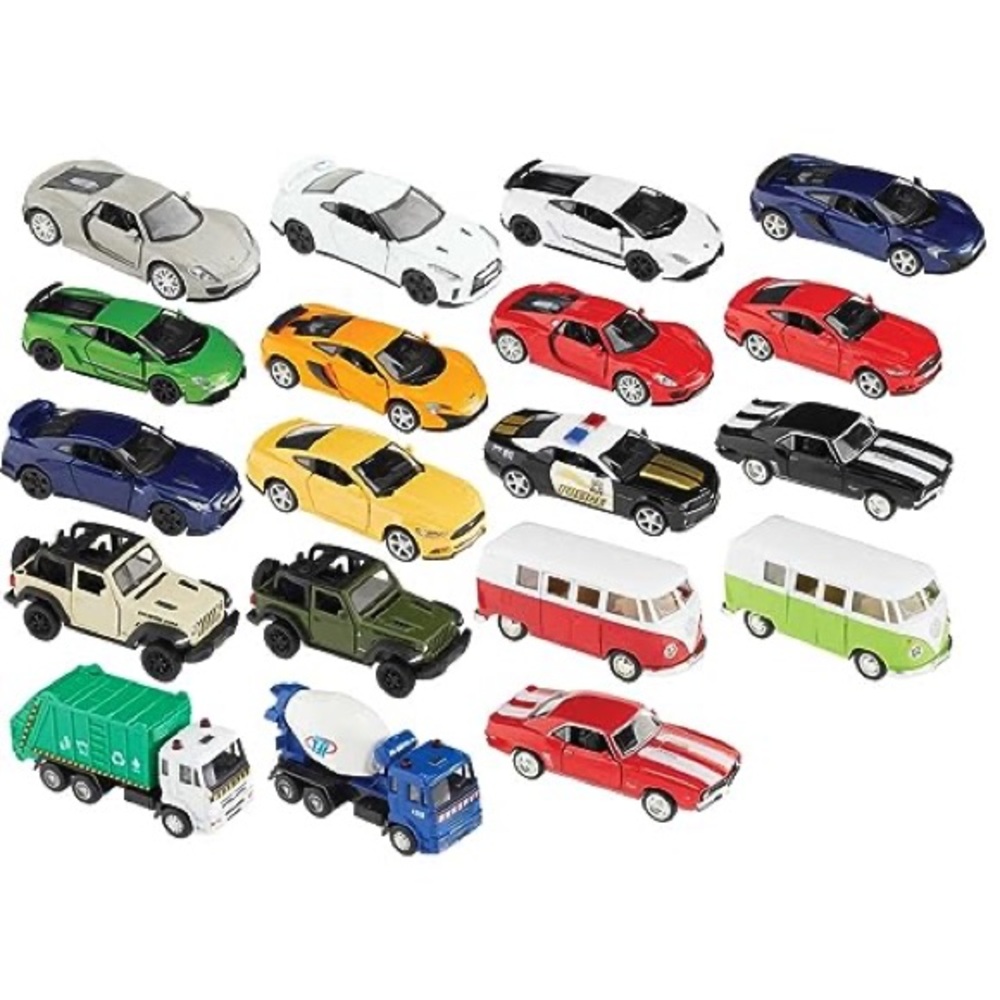 JFL Enterprises Jacent Die Cast Collector Car Assortment 24 Count